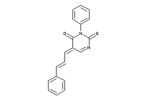5-cinnamylidene-3-phenyl-2-thioxo-pyrimidin-4-one