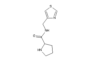 N-(thiazol-4-ylmethyl)pyrrolidine-2-carboxamide