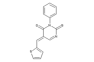 3-phenyl-5-(2-thenylidene)-2-thioxo-pyrimidin-4-one