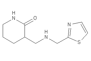 3-[(thiazol-2-ylmethylamino)methyl]-2-piperidone