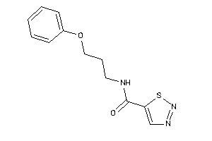 Image of N-(3-phenoxypropyl)thiadiazole-5-carboxamide