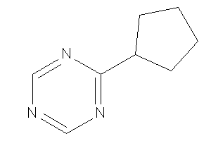 Image of 2-cyclopentyl-s-triazine