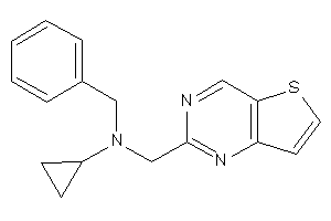 Image of Benzyl-cyclopropyl-(thieno[3,2-d]pyrimidin-2-ylmethyl)amine