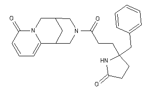 3-(2-benzyl-5-keto-pyrrolidin-2-yl)propanoylBLAHone