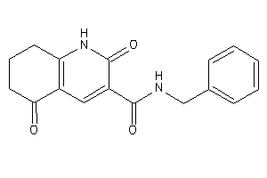 Image of N-benzyl-2,5-diketo-1,6,7,8-tetrahydroquinoline-3-carboxamide