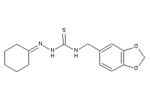 Image of 1-(cyclohexylideneamino)-3-piperonyl-thiourea