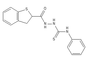 1-(2,3-dihydrobenzothiophene-2-carbonylamino)-3-phenyl-thiourea