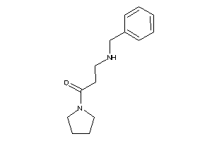 3-(benzylamino)-1-pyrrolidino-propan-1-one