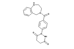 Image of 1-[4-(1,2,3,5-tetrahydro-1,4-benzodiazepine-4-carbonyl)phenyl]hexahydropyridazine-3,6-quinone