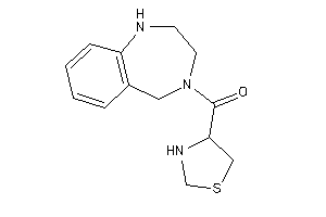 1,2,3,5-tetrahydro-1,4-benzodiazepin-4-yl(thiazolidin-4-yl)methanone