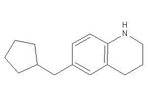 6-(cyclopentylmethyl)-1,2,3,4-tetrahydroquinoline