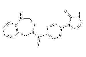 Image of 1-[4-(1,2,3,5-tetrahydro-1,4-benzodiazepine-4-carbonyl)phenyl]-4-imidazolin-2-one