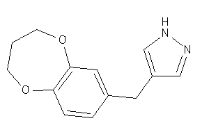 4-(3,4-dihydro-2H-1,5-benzodioxepin-7-ylmethyl)-1H-pyrazole