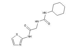 Image of 2-(cyclohexylcarbamoylamino)-N-thiazol-2-yl-acetamide