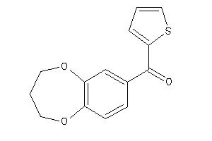 3,4-dihydro-2H-1,5-benzodioxepin-7-yl(2-thienyl)methanone