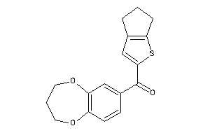3,4-dihydro-2H-1,5-benzodioxepin-7-yl(5,6-dihydro-4H-cyclopenta[b]thiophen-2-yl)methanone