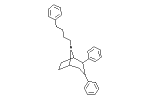 3,4-diphenyl-8-(4-phenylbutyl)-8-azabicyclo[3.2.1]octane