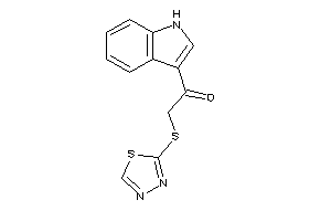 1-(1H-indol-3-yl)-2-(1,3,4-thiadiazol-2-ylthio)ethanone