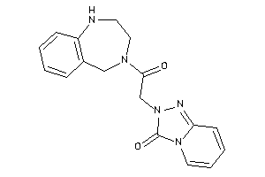 2-[2-keto-2-(1,2,3,5-tetrahydro-1,4-benzodiazepin-4-yl)ethyl]-[1,2,4]triazolo[4,3-a]pyridin-3-one
