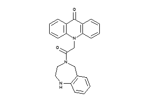 10-[2-keto-2-(1,2,3,5-tetrahydro-1,4-benzodiazepin-4-yl)ethyl]acridin-9-one