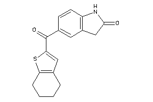 Image of 5-(4,5,6,7-tetrahydrobenzothiophene-2-carbonyl)oxindole
