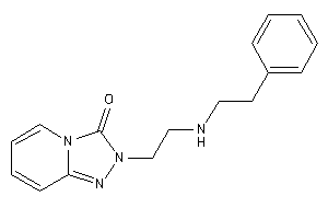 2-[2-(phenethylamino)ethyl]-[1,2,4]triazolo[4,3-a]pyridin-3-one