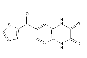 Image of 6-(2-thenoyl)-1,4-dihydroquinoxaline-2,3-quinone
