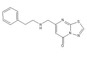 7-[(phenethylamino)methyl]-[1,3,4]thiadiazolo[3,2-a]pyrimidin-5-one