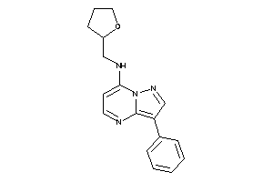 (3-phenylpyrazolo[1,5-a]pyrimidin-7-yl)-(tetrahydrofurfuryl)amine