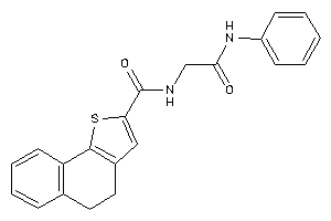 Image of N-(2-anilino-2-keto-ethyl)-4,5-dihydrobenzo[g]benzothiophene-2-carboxamide