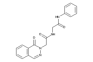 Image of 2-[[2-(1-ketophthalazin-2-yl)acetyl]amino]-N-phenyl-acetamide