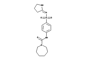Image of N-[4-(pyrrolidin-2-ylideneamino)sulfonylphenyl]azepane-1-carboxamide
