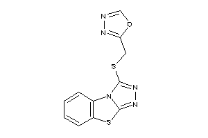 2-[([1,2,4]triazolo[3,4-b][1,3]benzothiazol-1-ylthio)methyl]-1,3,4-oxadiazole