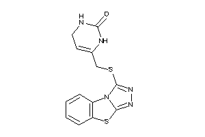 Image of 6-[([1,2,4]triazolo[3,4-b][1,3]benzothiazol-1-ylthio)methyl]-3,4-dihydro-1H-pyrimidin-2-one