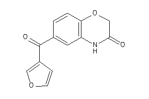 Image of 6-(3-furoyl)-4H-1,4-benzoxazin-3-one