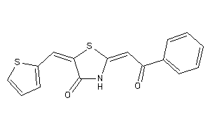 Image of 2-phenacylidene-5-(2-thenylidene)thiazolidin-4-one