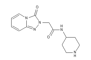2-(3-keto-[1,2,4]triazolo[4,3-a]pyridin-2-yl)-N-(4-piperidyl)acetamide