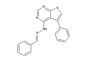 (benzalamino)-(5-phenylthieno[2,3-d]pyrimidin-4-yl)amine