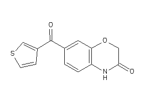 Image of 7-(3-thenoyl)-4H-1,4-benzoxazin-3-one