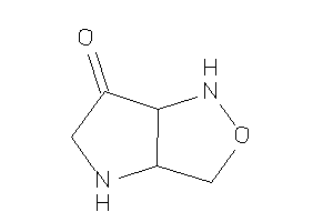 Image of 1,3,3a,4,5,6a-hexahydropyrrolo[3,2-c]isoxazol-6-one