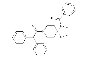 Image of 1-(1-benzoyl-4-thia-1,8-diazaspiro[4.5]decan-8-yl)-2,2-diphenyl-ethanone