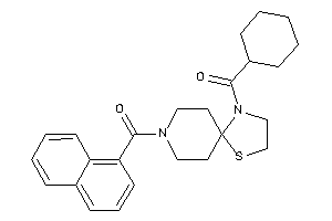 Cyclohexyl-[8-(1-naphthoyl)-1-thia-4,8-diazaspiro[4.5]decan-4-yl]methanone