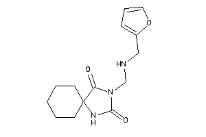 3-[(2-furfurylamino)methyl]-1,3-diazaspiro[4.5]decane-2,4-quinone