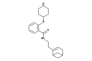 N-[2-(4-bicyclo[3.1.1]hept-3-enyl)ethyl]-2-(4-piperidyloxy)benzamide
