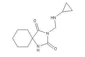 Image of 3-[(cyclopropylamino)methyl]-1,3-diazaspiro[4.5]decane-2,4-quinone