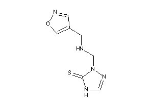 Image of 2-[(isoxazol-4-ylmethylamino)methyl]-4H-1,2,4-triazole-3-thione