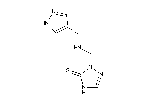 2-[(1H-pyrazol-4-ylmethylamino)methyl]-4H-1,2,4-triazole-3-thione