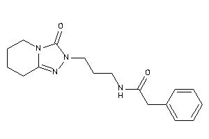 Image of N-[3-(3-keto-5,6,7,8-tetrahydro-[1,2,4]triazolo[4,3-a]pyridin-2-yl)propyl]-2-phenyl-acetamide