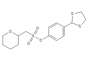 Image of Tetrahydropyran-2-ylmethanesulfonic Acid [4-(1,3-dithiolan-2-yl)phenyl] Ester