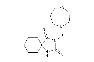 3-(1,4-thiazepan-4-ylmethyl)-1,3-diazaspiro[4.5]decane-2,4-quinone